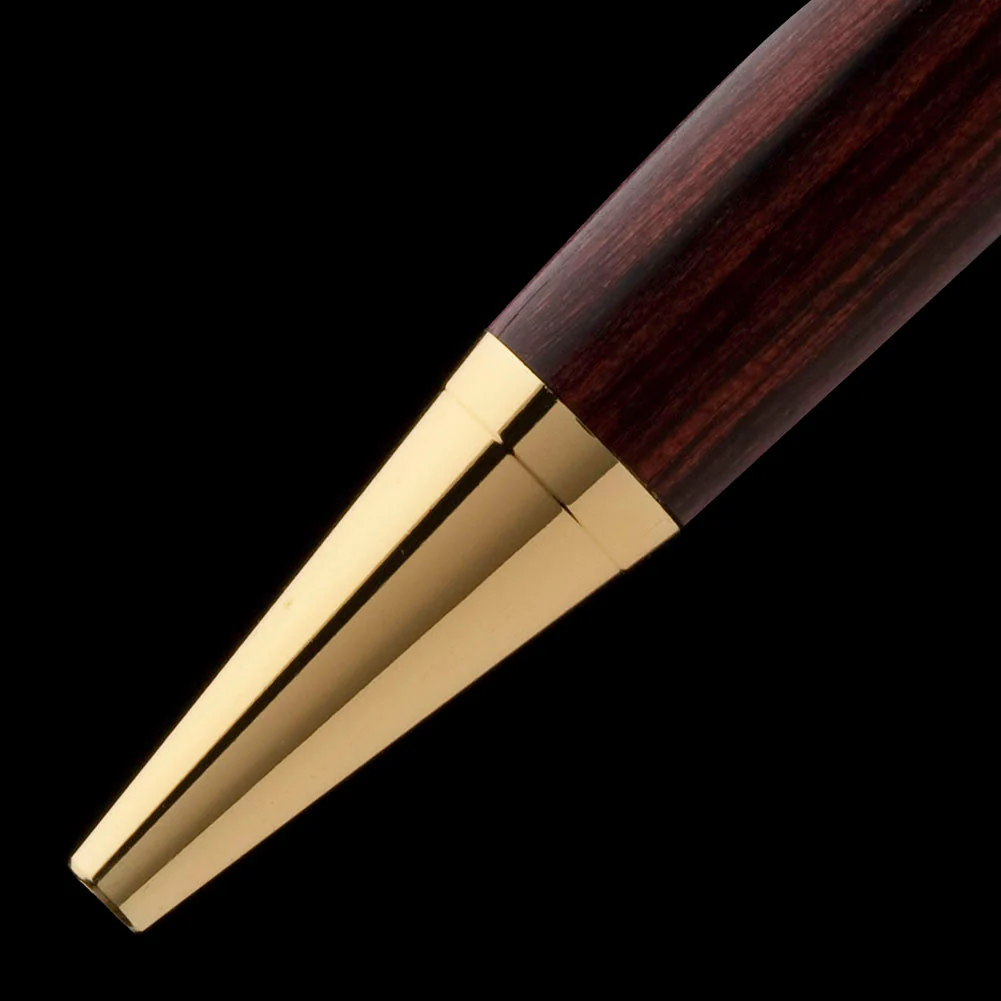 Apprentice Slimline Pen Kit - 24k Gold Black Stripe Clip - Image 2