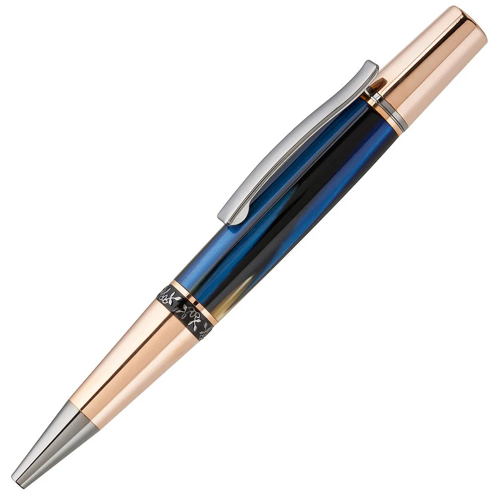 Artisan Aero Pen Kit - Rose Gold & Black Titanium