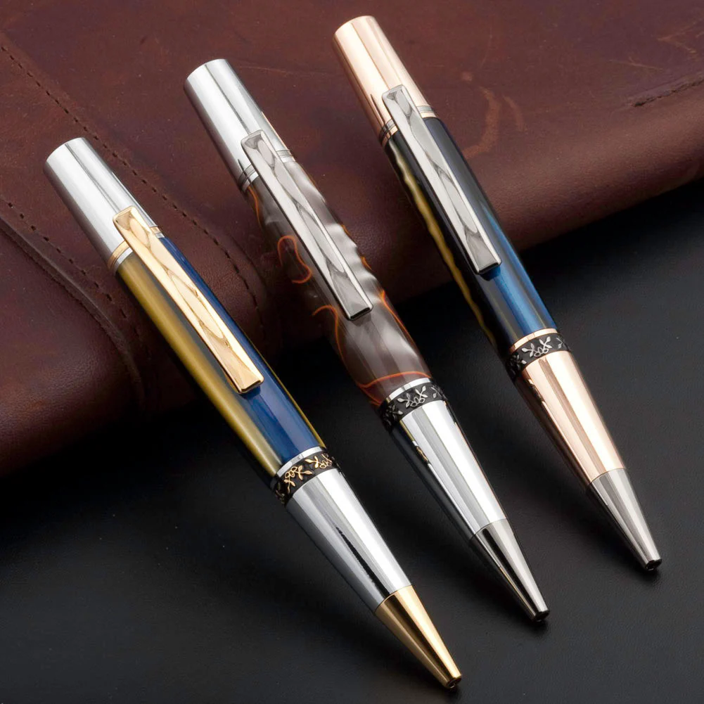 Artisan Aero Pen Kit - Rose Gold & Black Titanium - Image 2