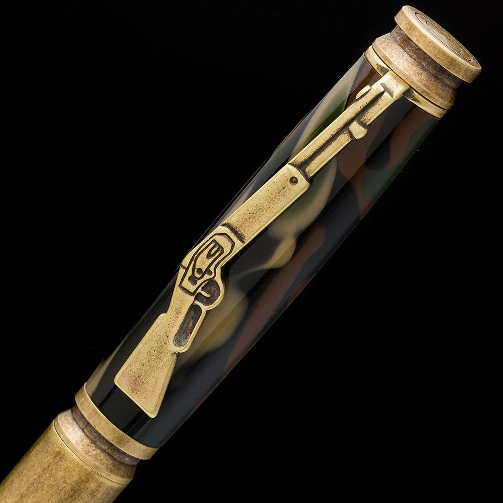 Artisan Bullet Pen Kit - Antique Brass - Image 2