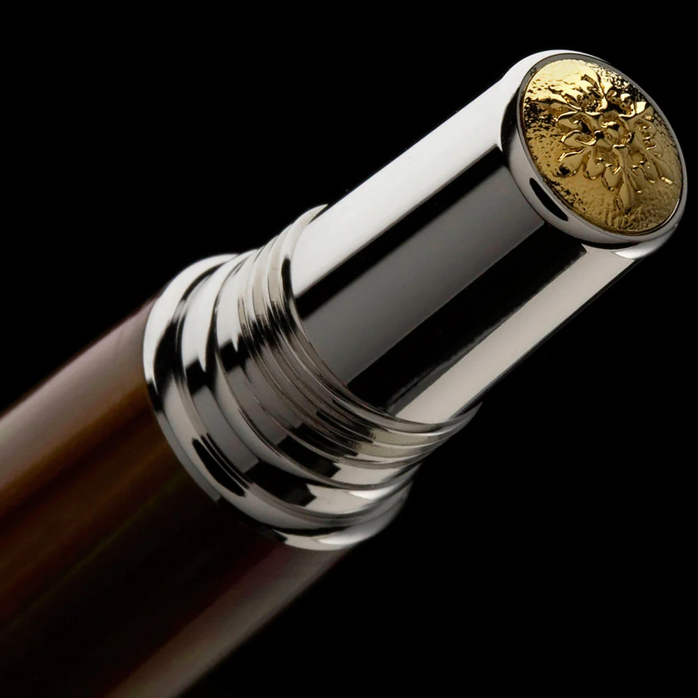 Artisan Jr. Statesman II Postable Rollerball Pen Kit - Palladium & 22k Gold - Image 4