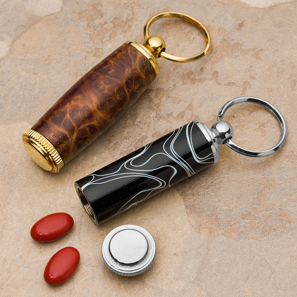 Deluxe Pill Holder Kit - 10k Gold - Image 2