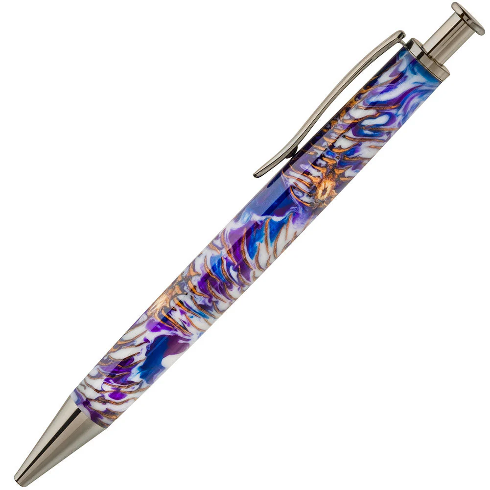 Hobble Creek Craftsman Pine Cone Pen Blank - Purple - Image 2