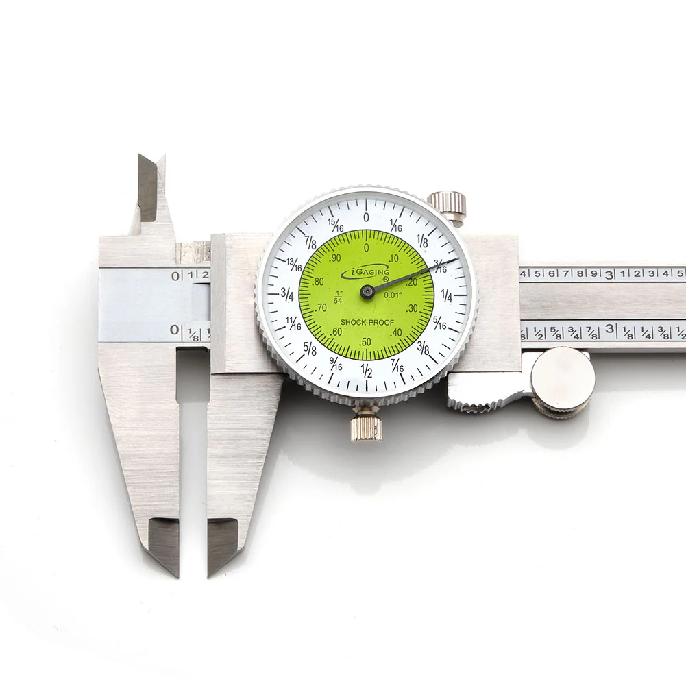 iGaging 6 Inch Fractional Dial Caliper - Image 2