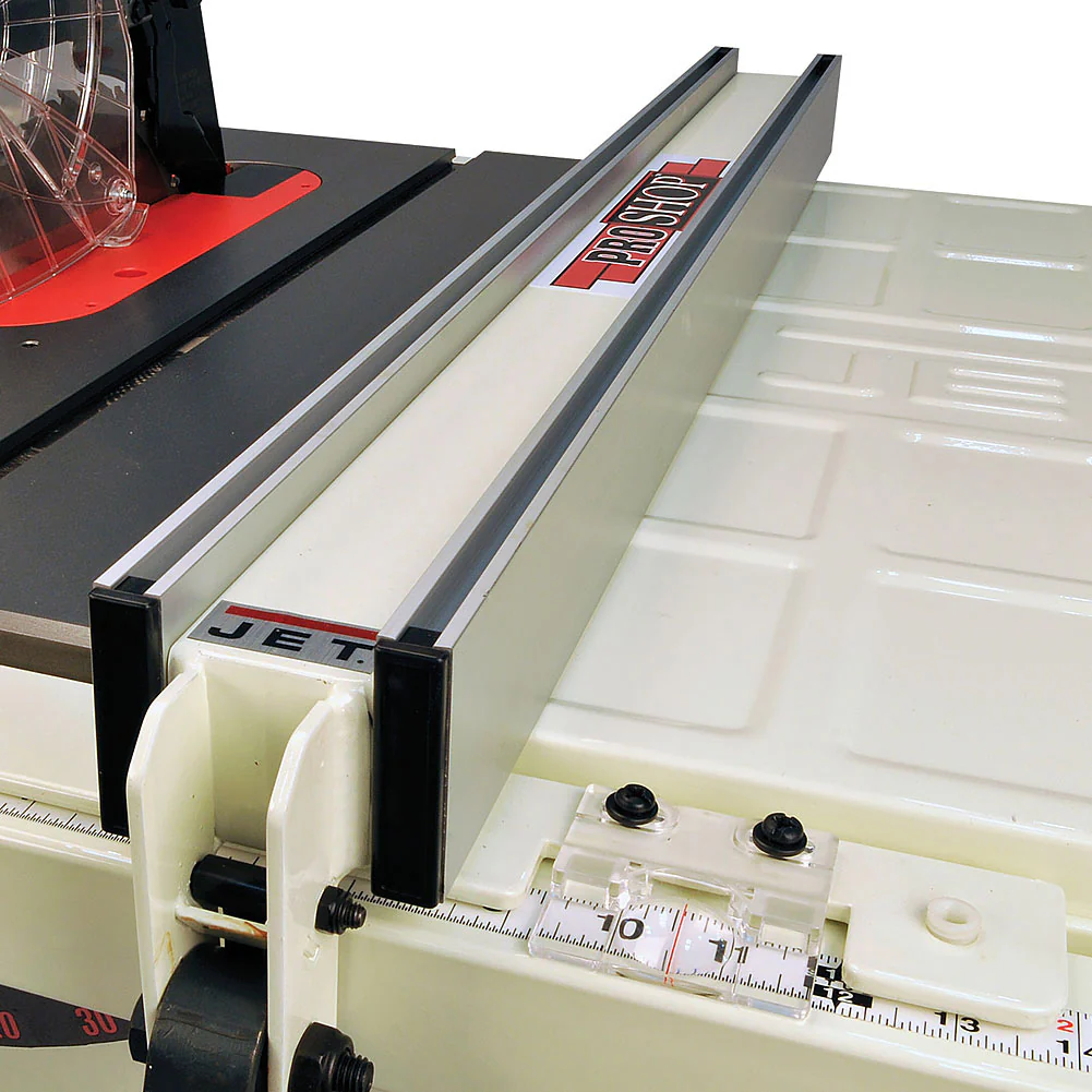 JET 10 Inch ProShop Table Saw 1-3/4 HP 30 Inch Fence Cast Wing JPS-10 - Image 5