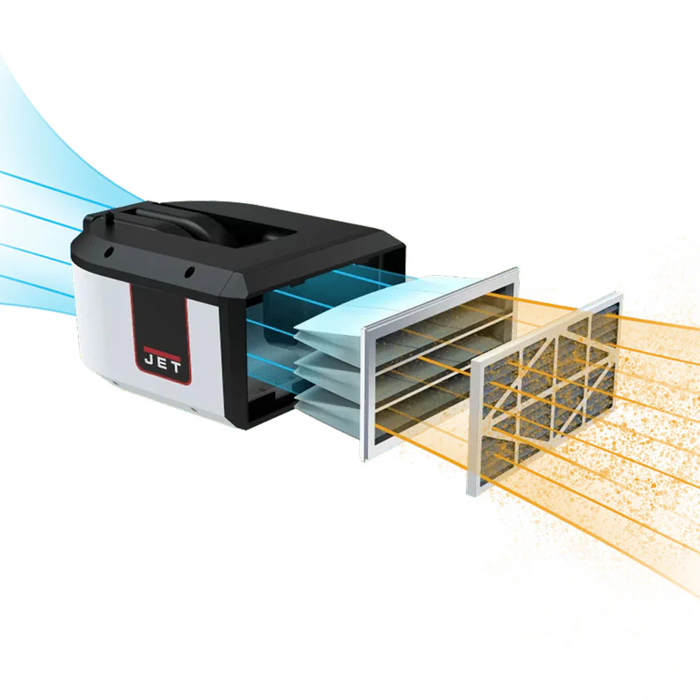 JET Air Filtration System AFS-1000C - Image 3