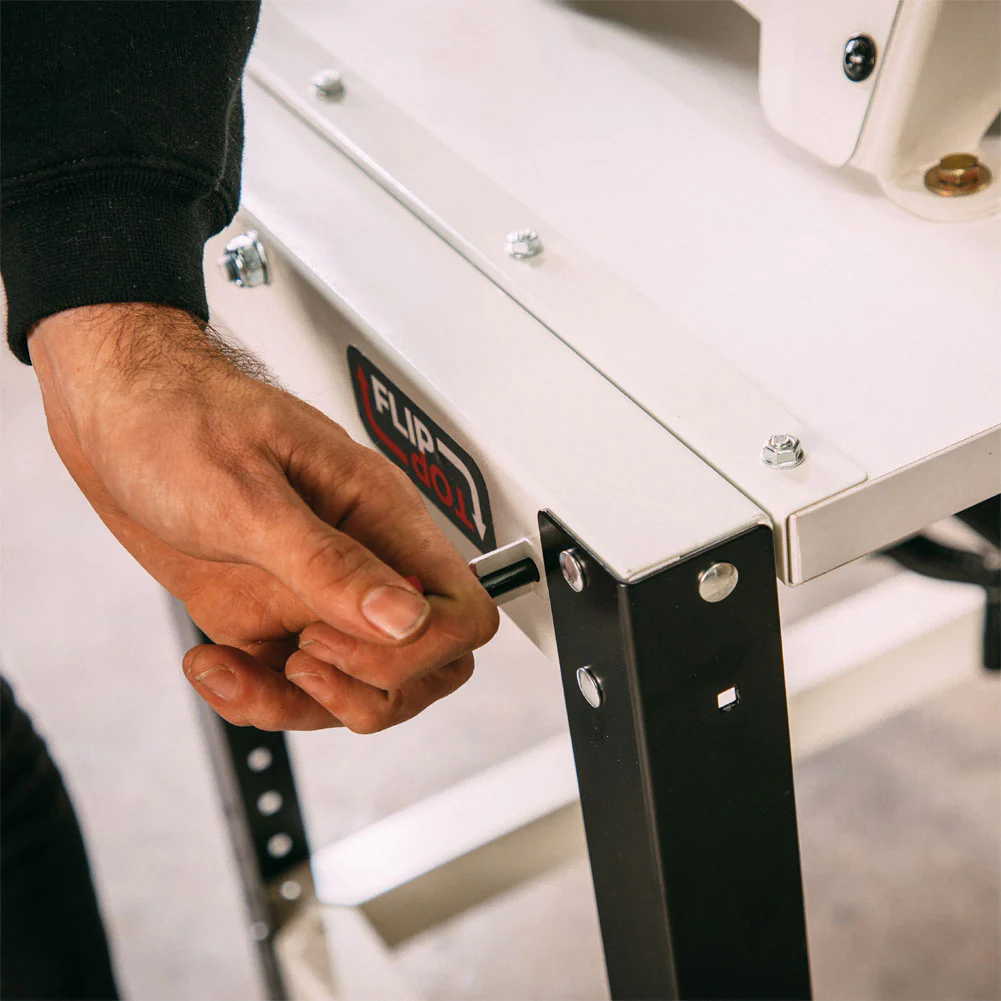 JET Flip Top Benchtop Machine Table - Image 2