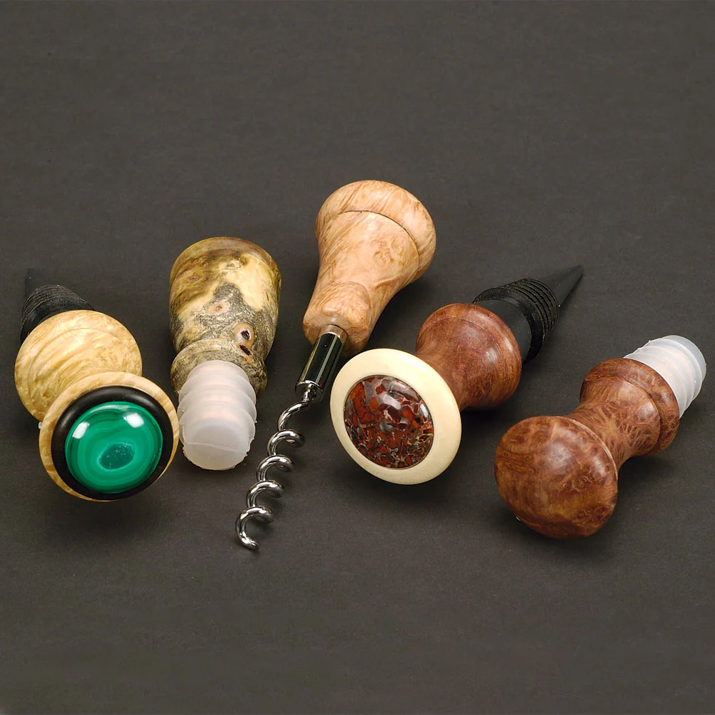 Maple Stabilized Bottle Stopper Blank - Image 2