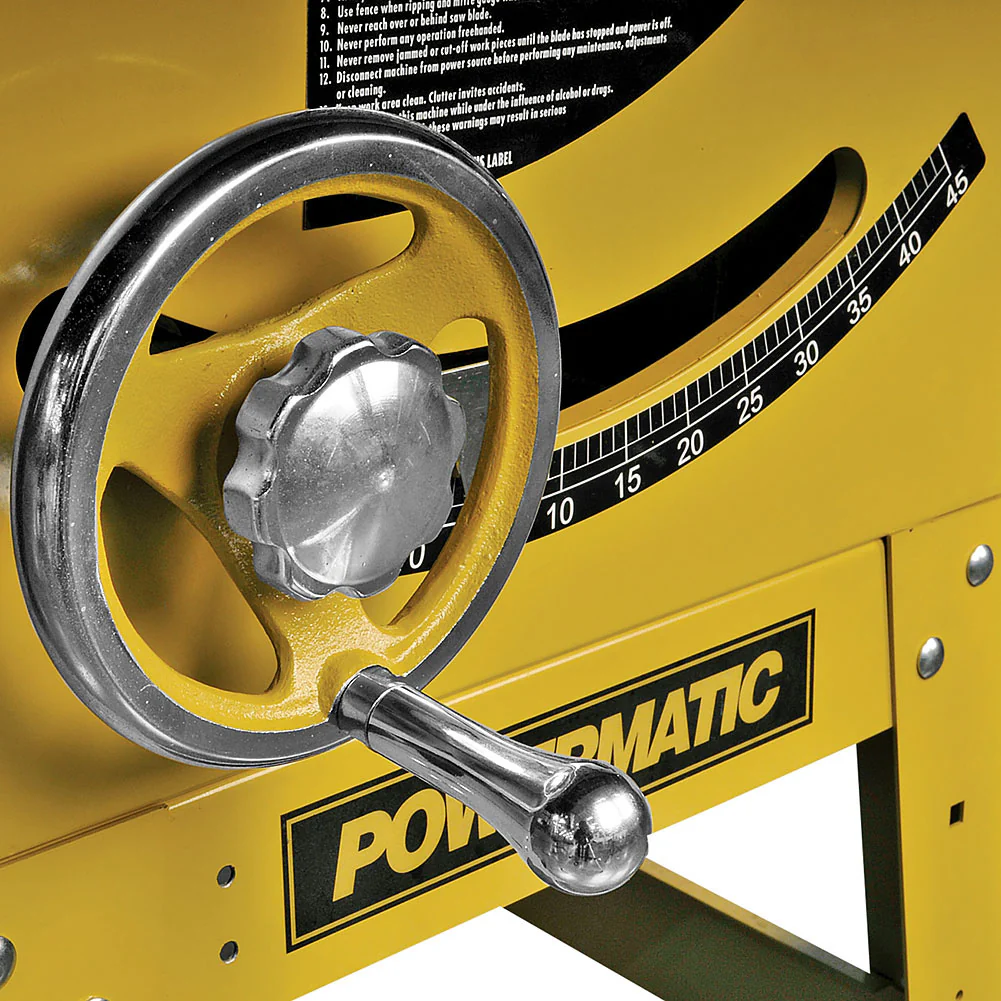 Powermatic 10 Inch Table Saw 1-1/2 HP 50 Inch Fence 64B - Image 7