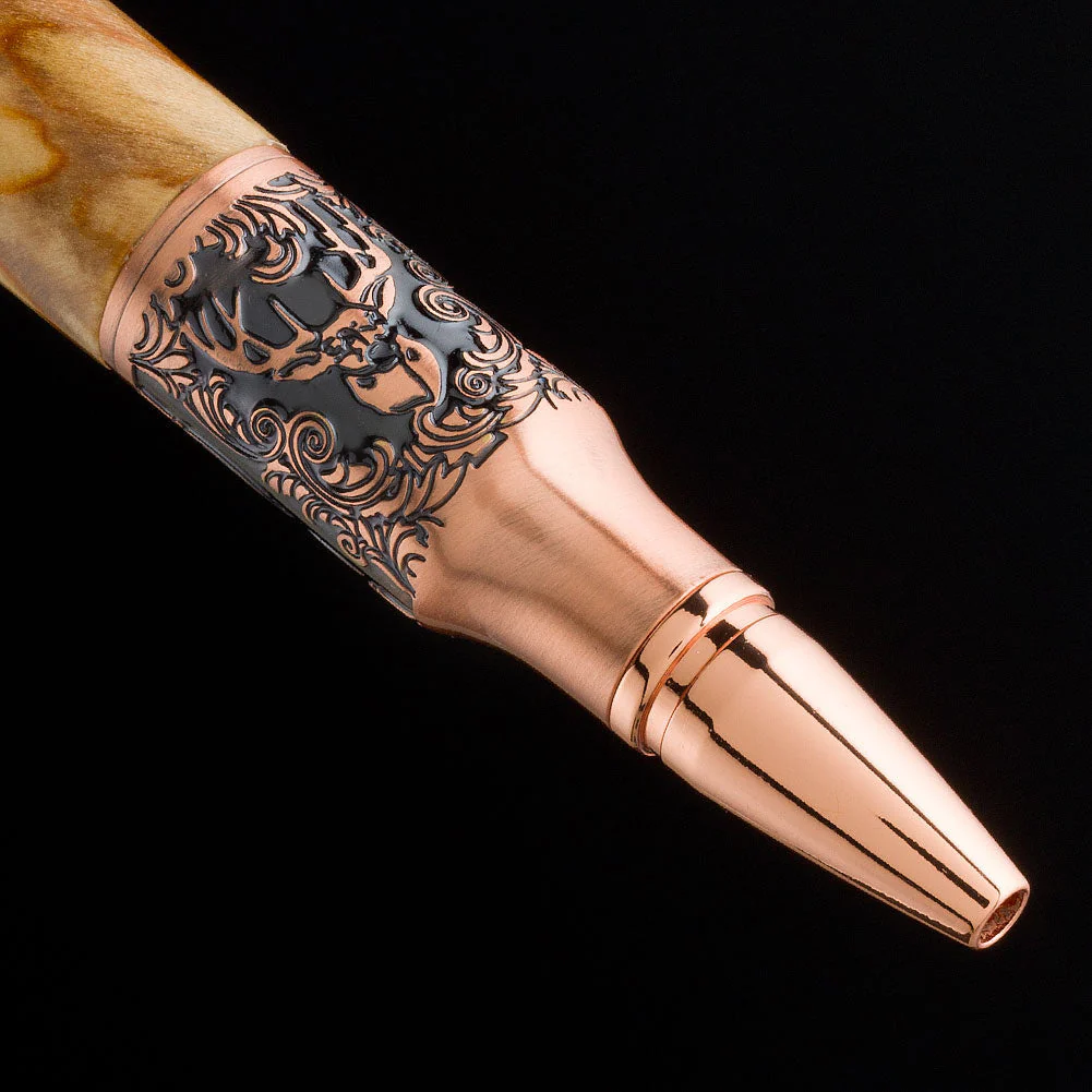 PSI Deer Hunter Bolt Action Pen Kit - Antique Copper - Image 3