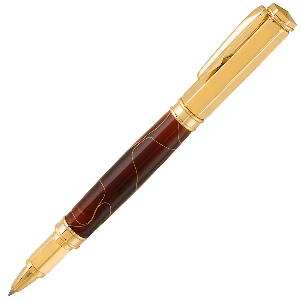 PSI Magnetic Vertex Rollerball Pen Kit - 24k Gold - Image 2