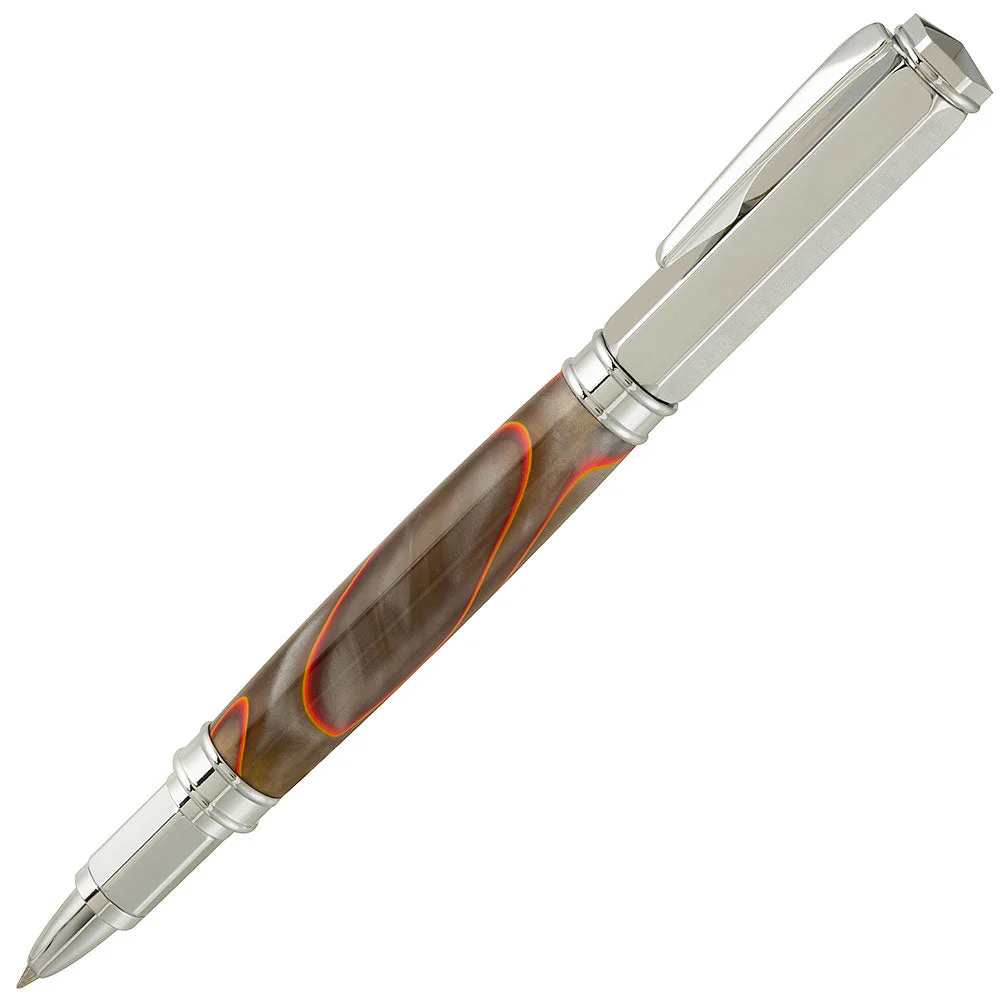 PSI Magnetic Vertex Rollerball Pen Kit - Chrome - Image 2