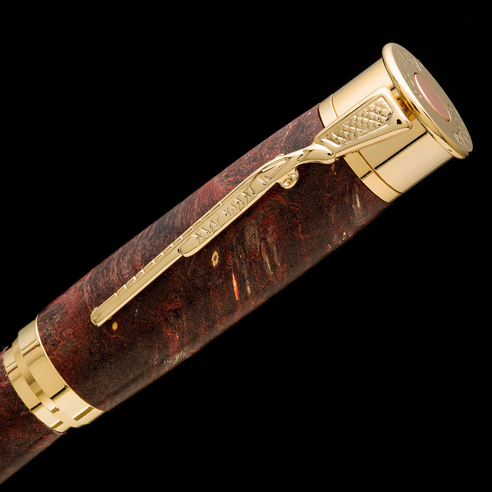 PSI Over and Under Rollerball Shotgun Pen Kit - 24k Gold - Image 2