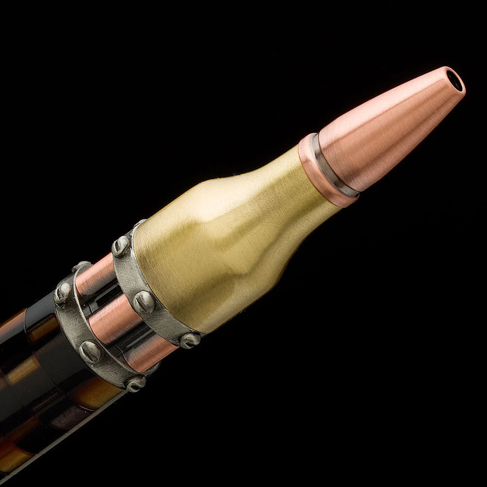 PSI Steampunk Bolt Action Pen Kit - Antique Brass & Copper - Image 3