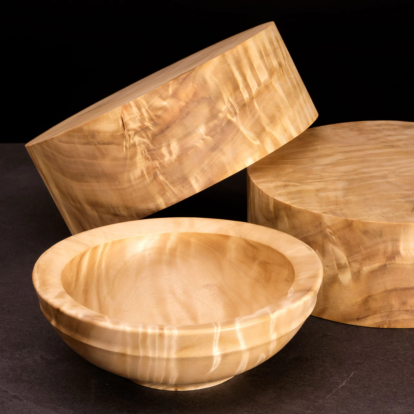 Great Basin Figured Poplar Turning Blank - Image 3