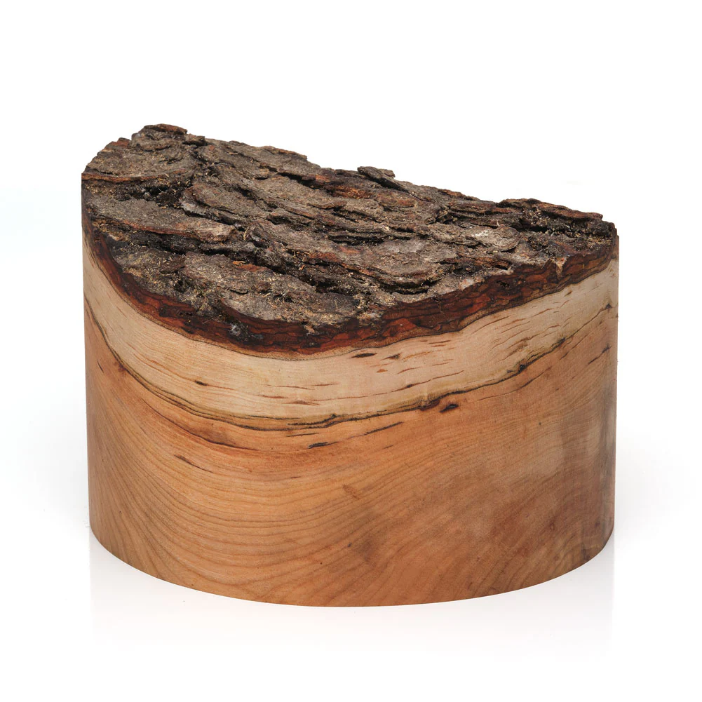 Natural Edge Cherry Turning Blank - Image 2