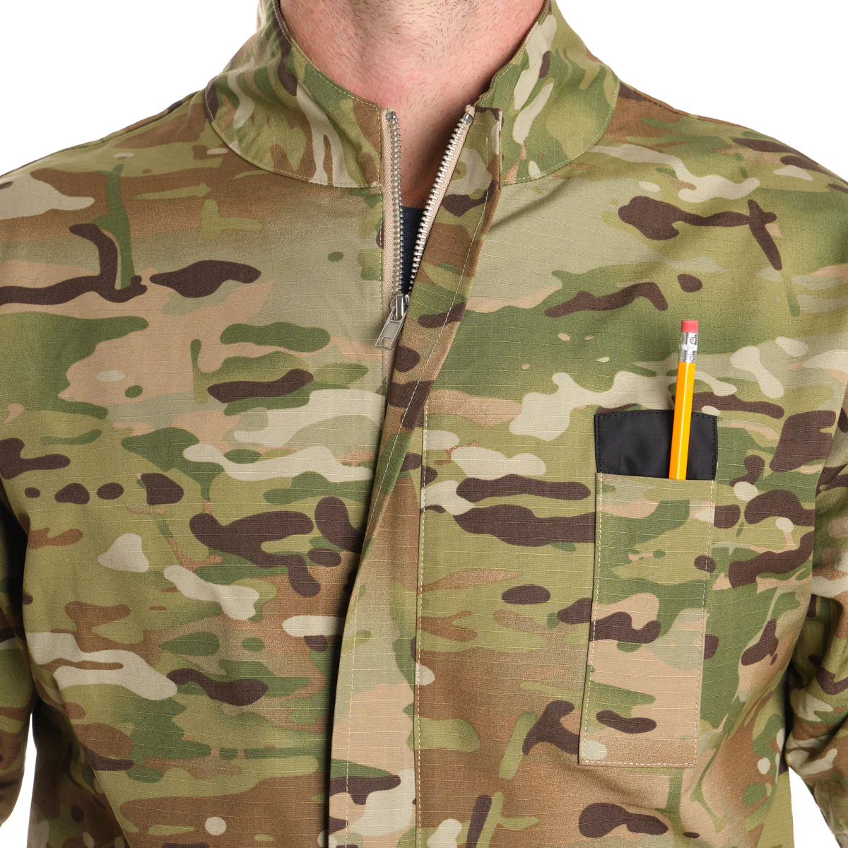 Camo Woodturners Smock - Image 5