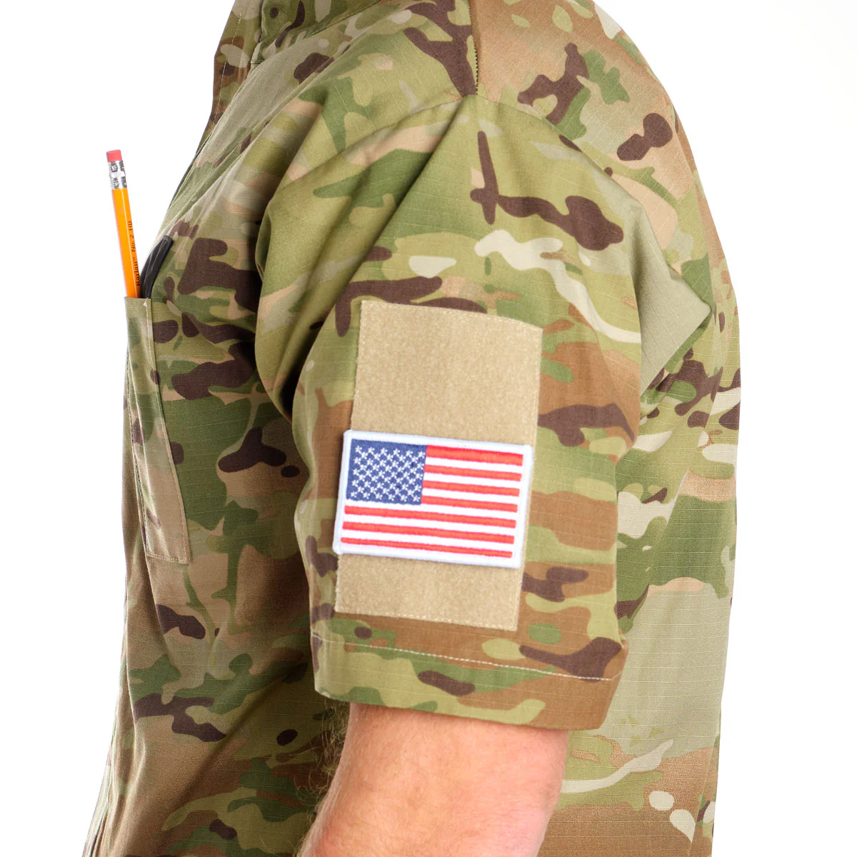 Camo Woodturners Smock - Image 6